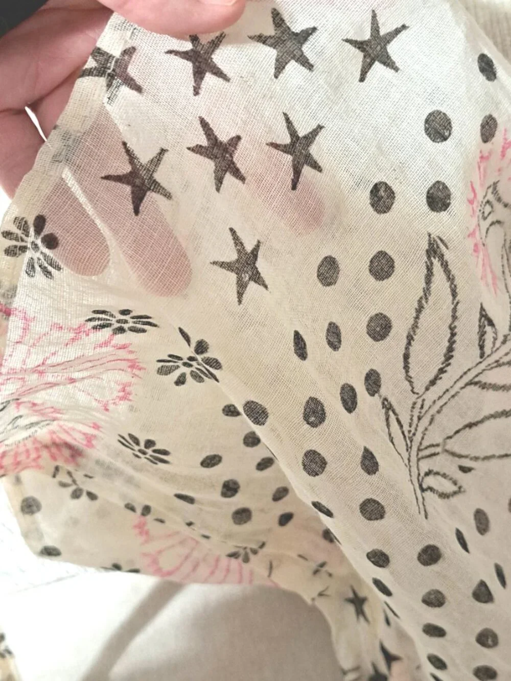 Free People Gauze Floral Tote